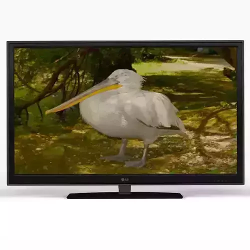 Tv model LG 3D model