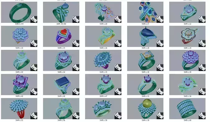 50 files all ring men and women