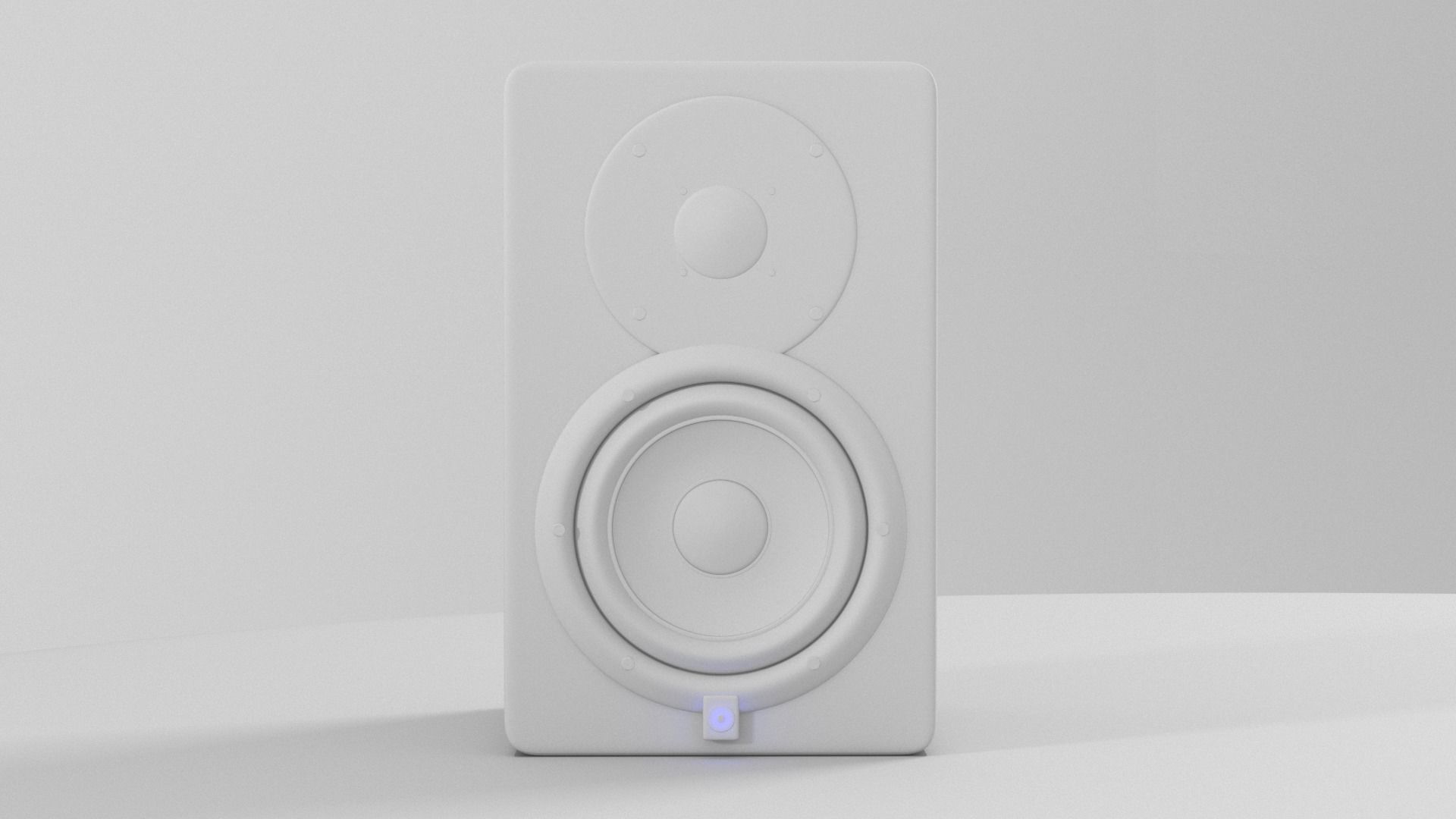 Speakers Yamaha HS7 3D model_4