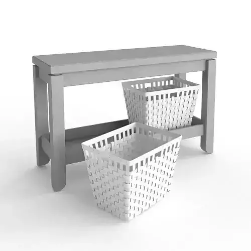 Console with KNARRA Baskets