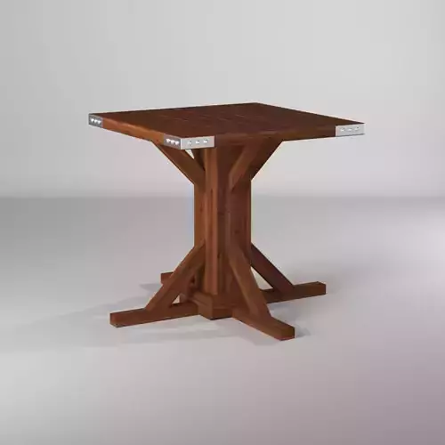 Mesa Banea Rustica - Banea Rustic Table 3D model