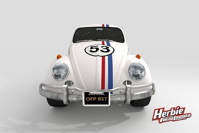 HERBIE VW BEETLE 1963  3D model
