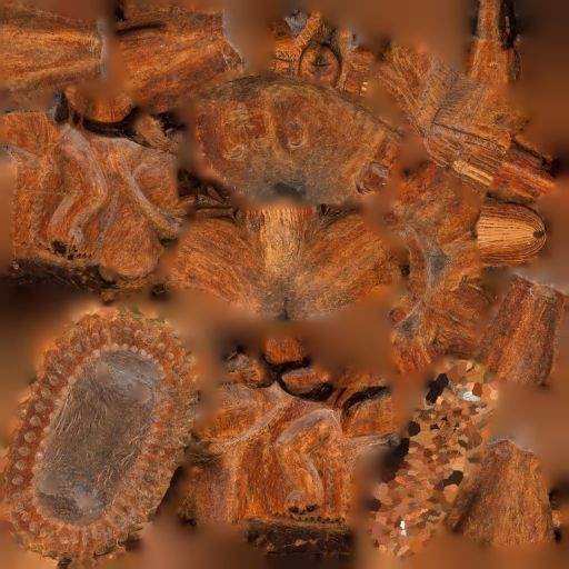 Wooden statue Man on Horse Low-poly 3D model_14