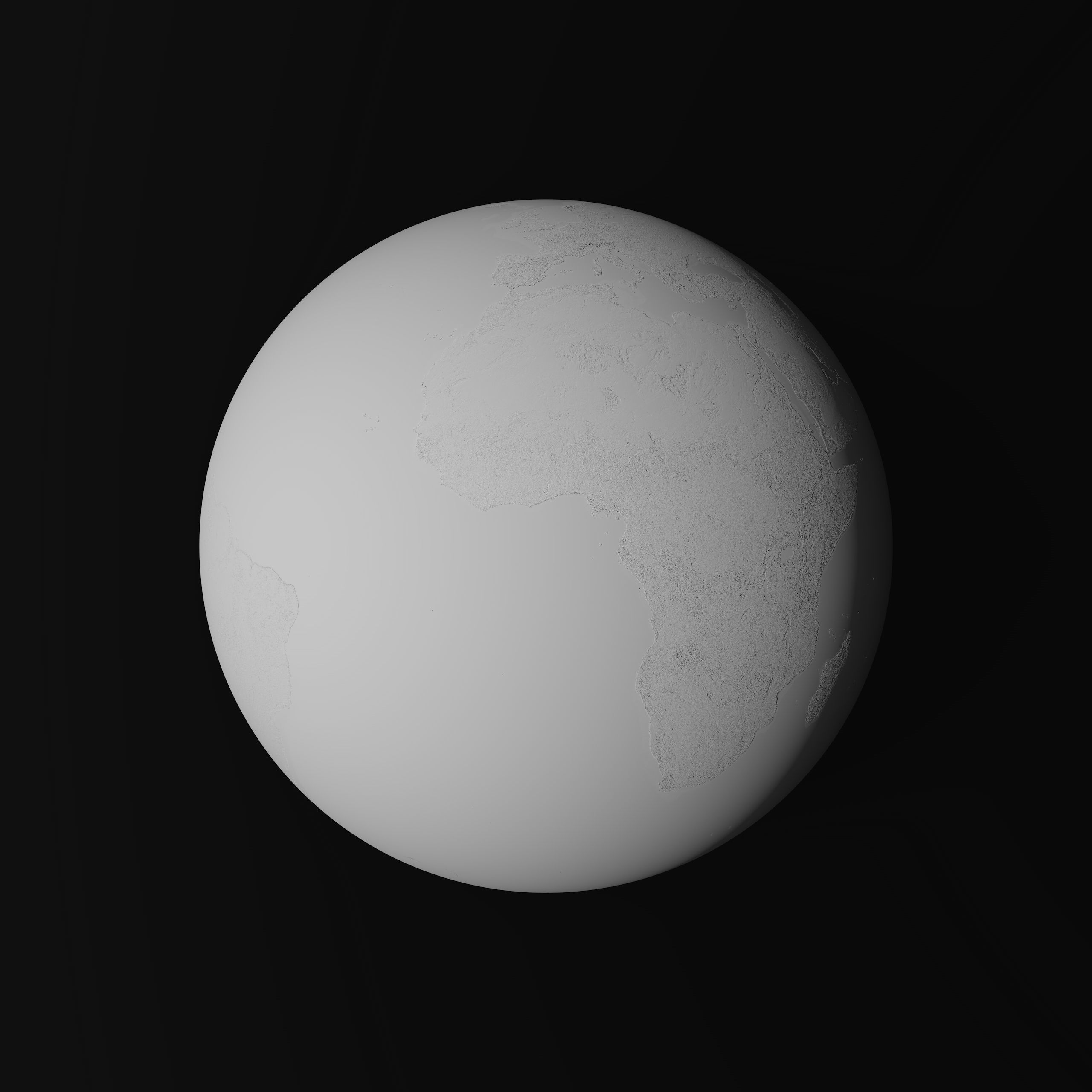 43K Earth Low-poly 3D model_14