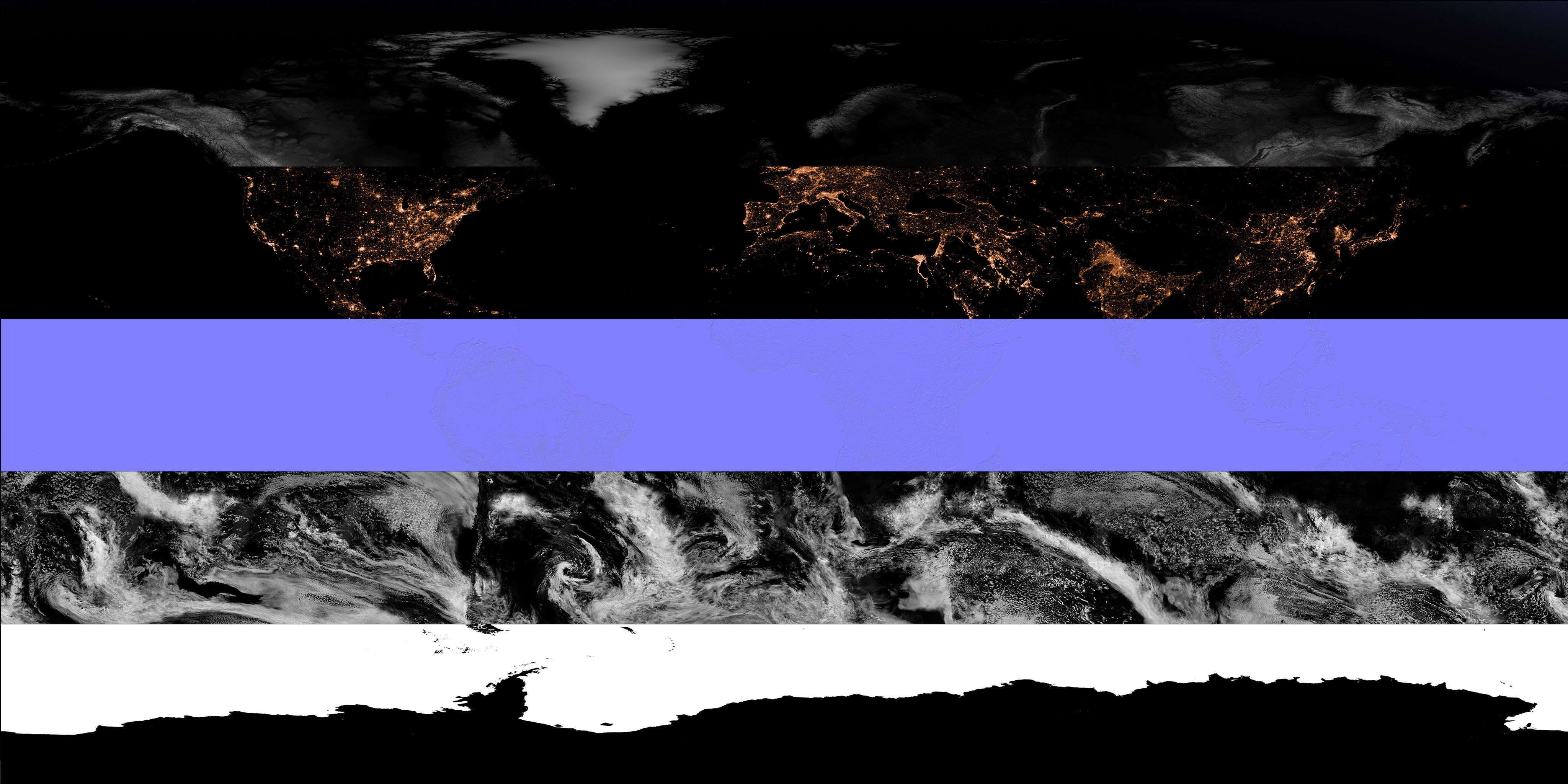 43K Earth Low-poly 3D model_15