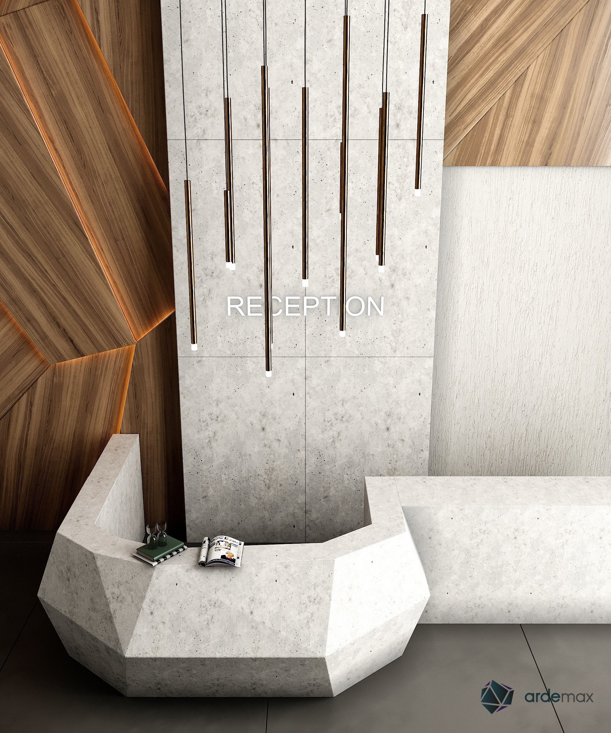 Reception 01 3D model_4