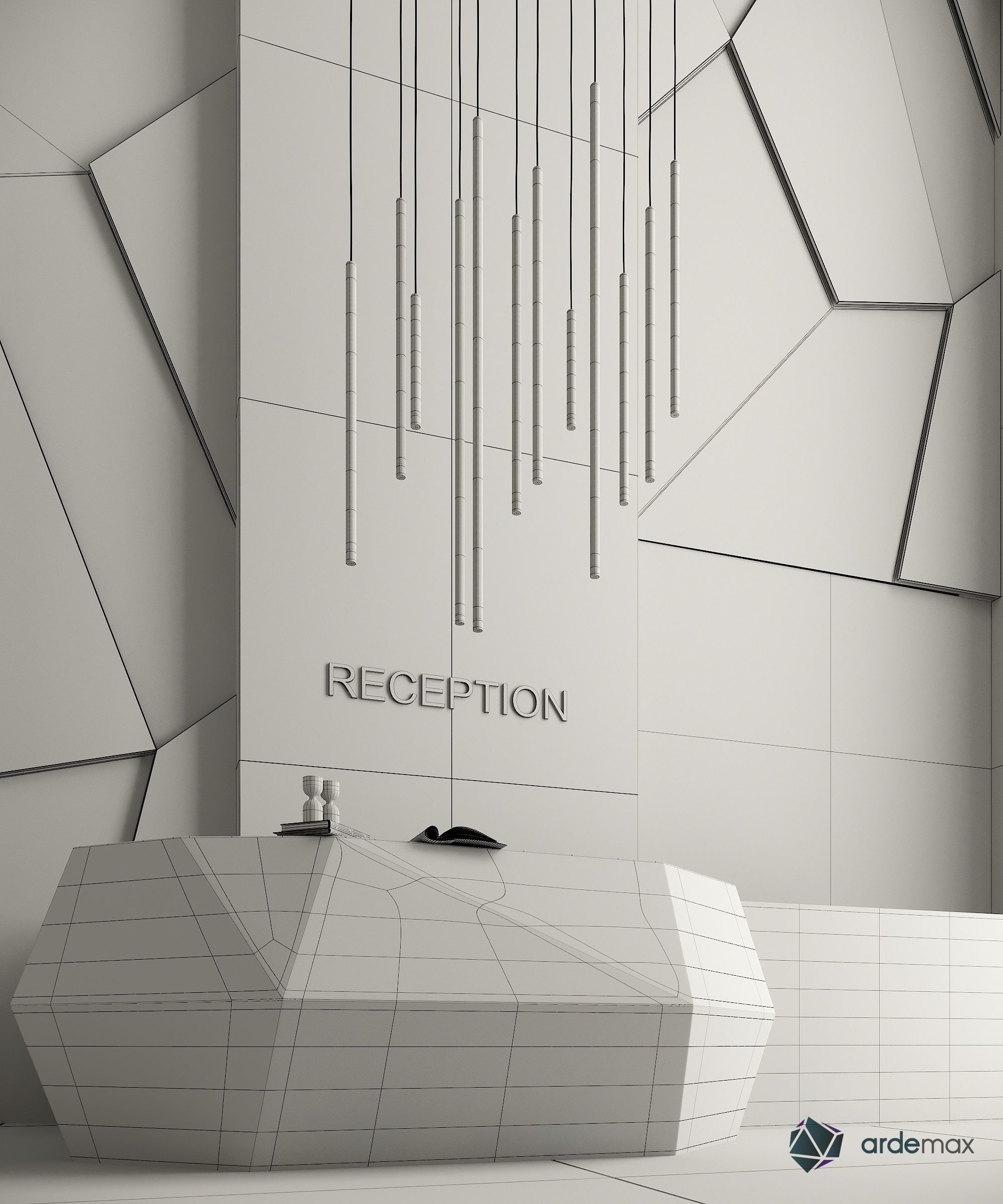 Reception 01 3D model_6