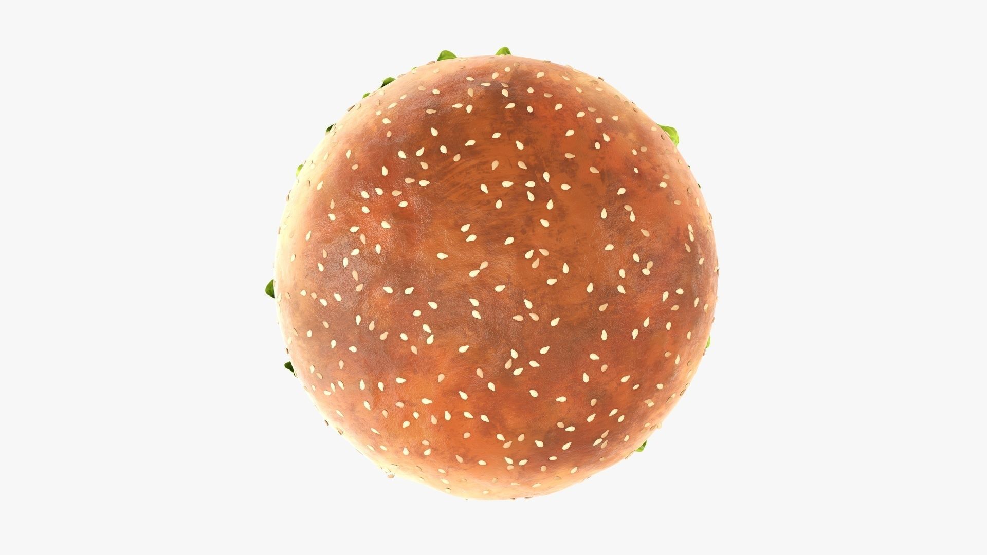Fast food hamburger 02 3D model_3