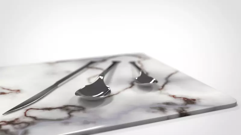 Klan cutlery set Free 3D model