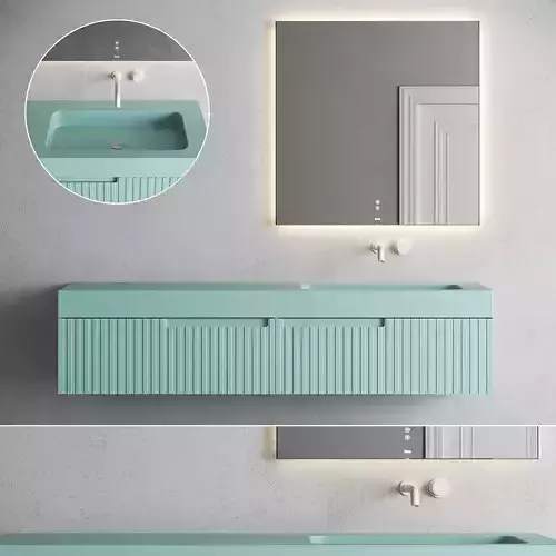 Fiora Synergy Vanity Unit set 4