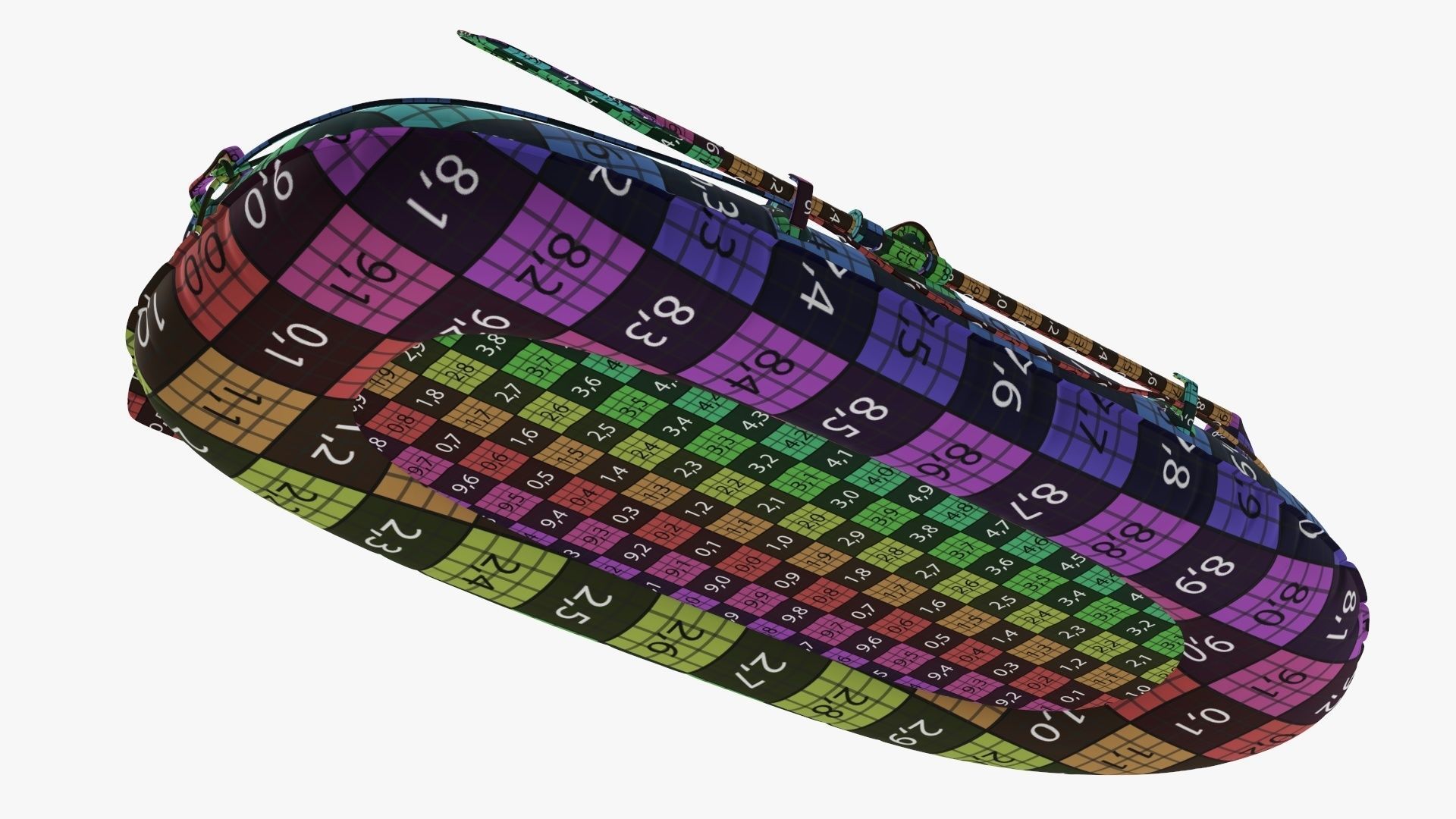 Boat inflatable 01 yellow 3D model_17