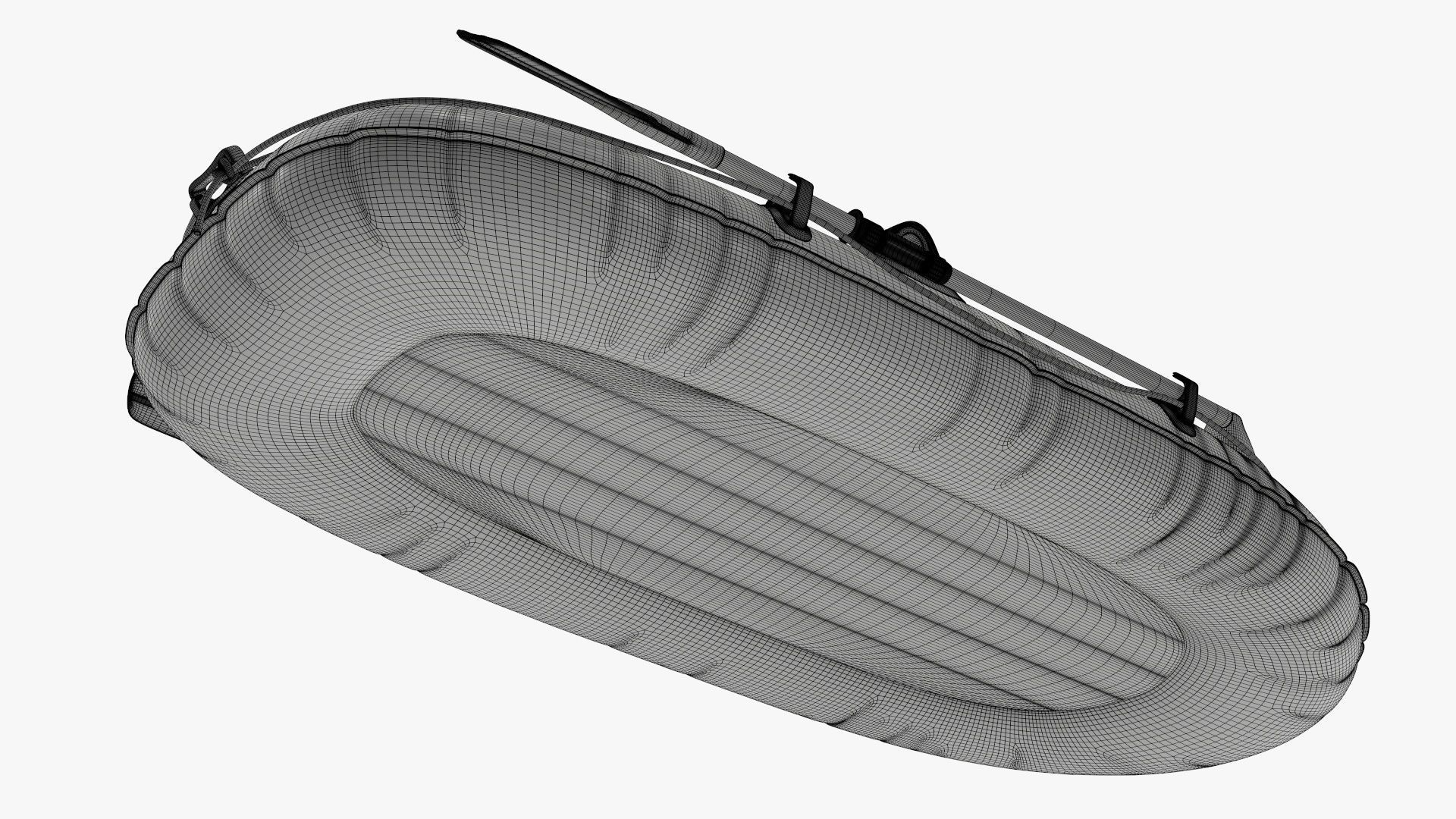 Boat inflatable 01 yellow 3D model_12