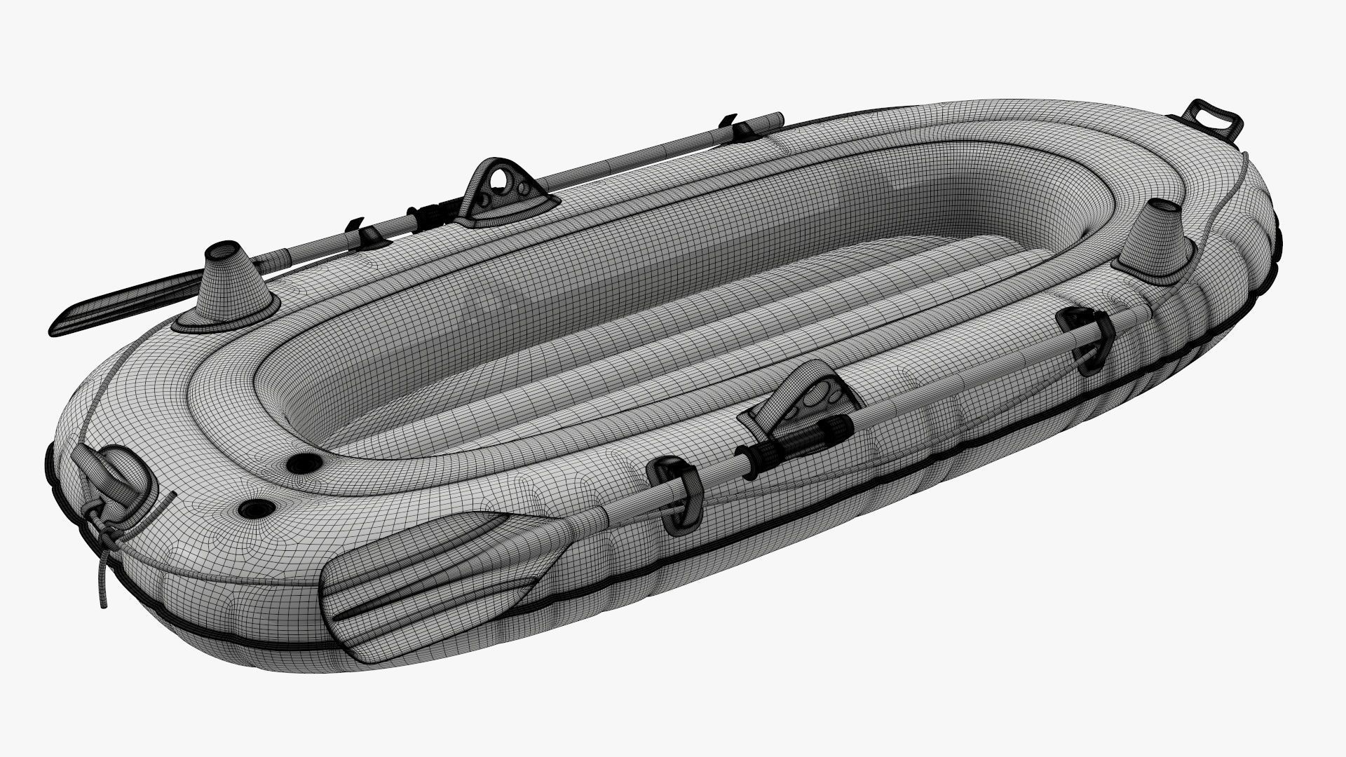 Boat inflatable 01 yellow 3D model_11