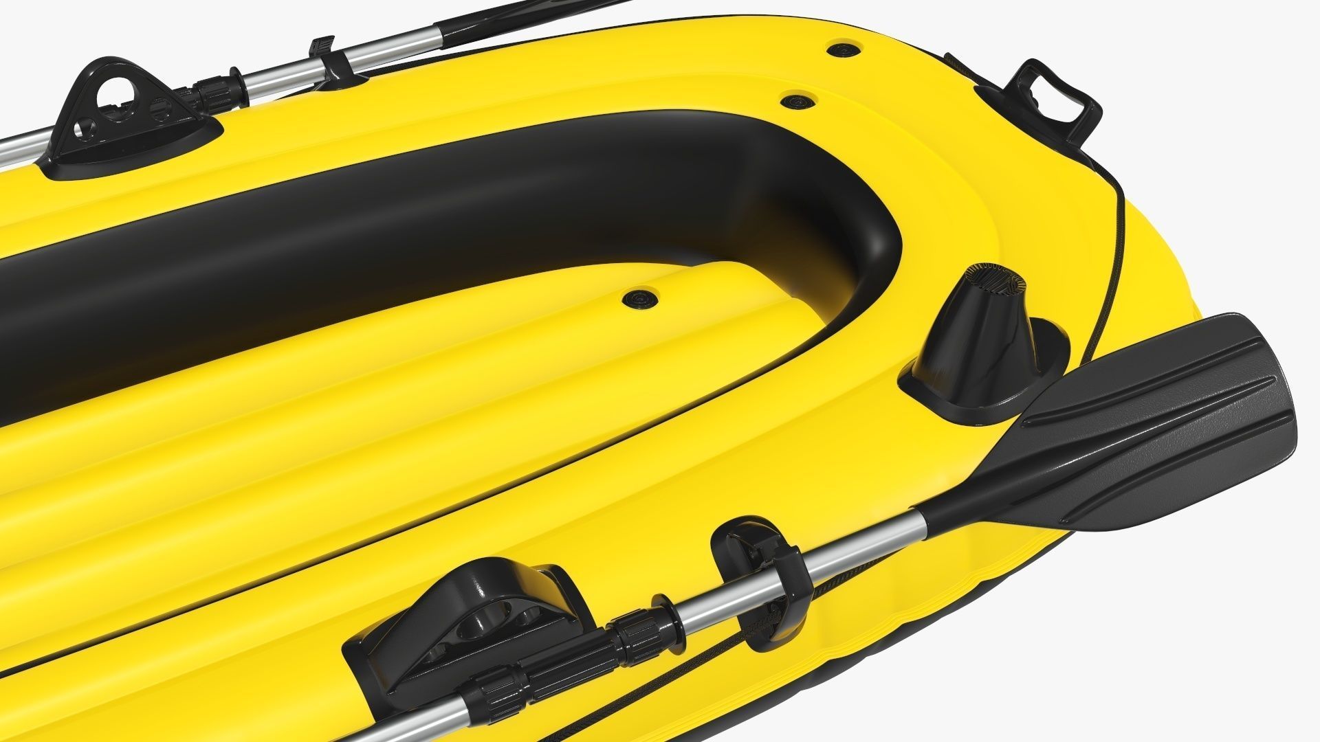 Boat inflatable 01 yellow 3D model_7