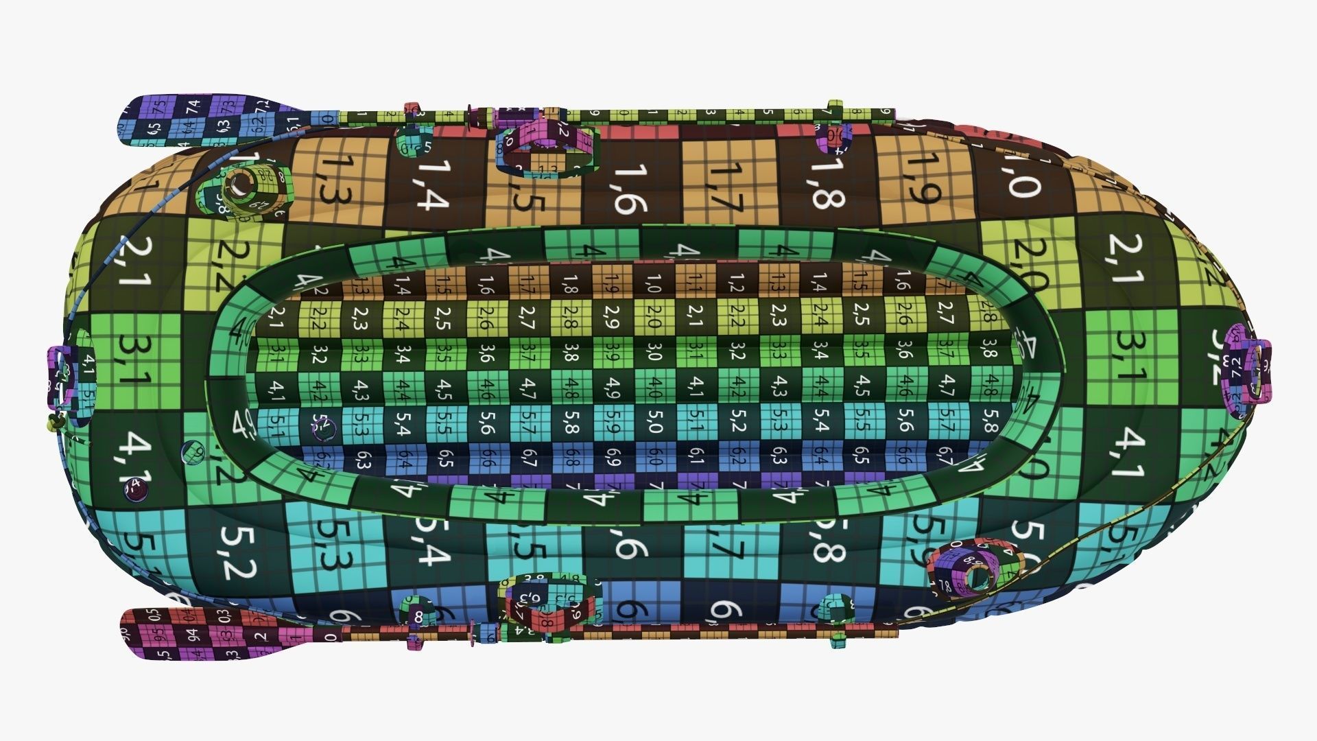 Boat inflatable 01 yellow 3D model_18