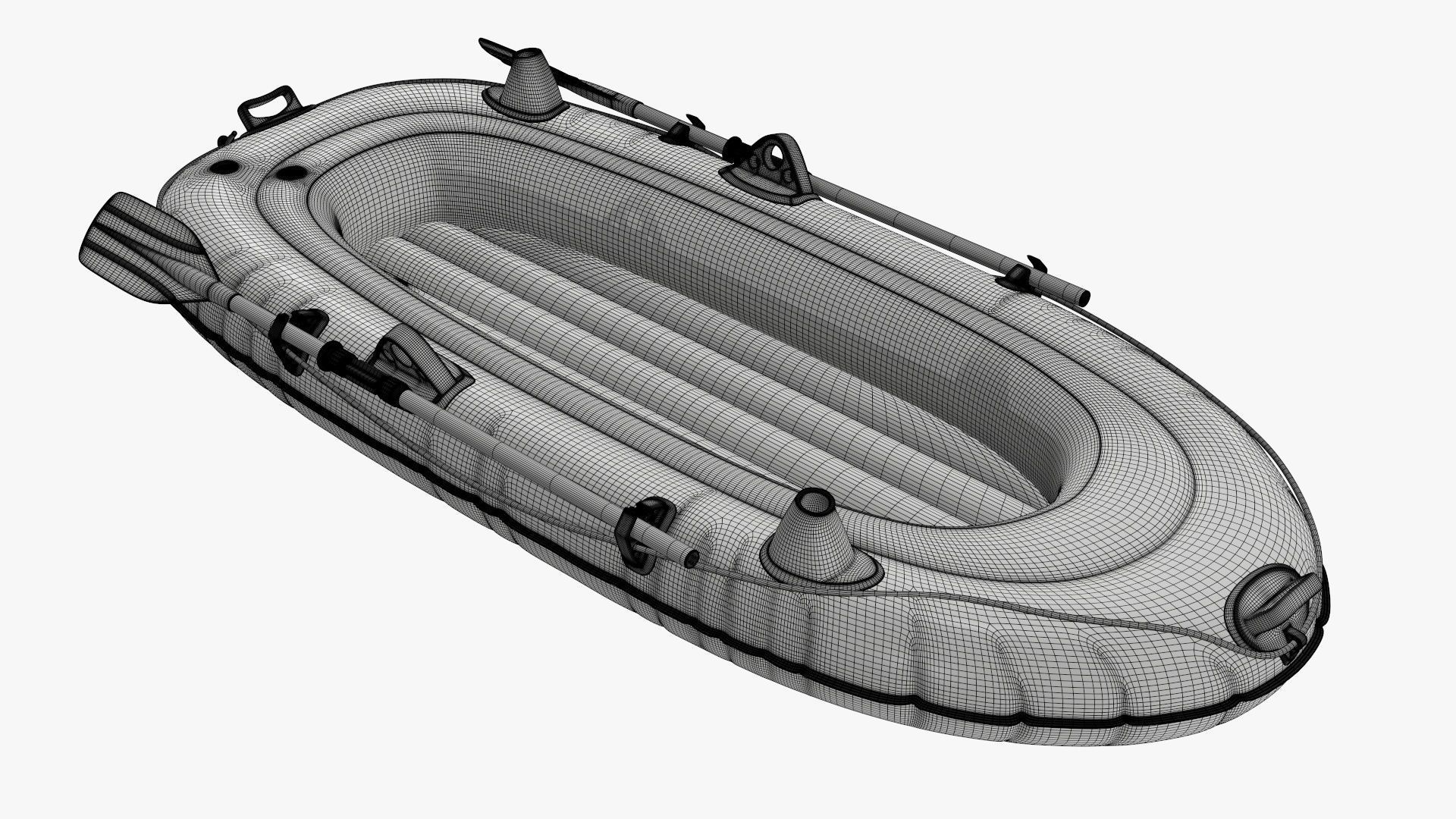 Boat inflatable 01 yellow 3D model_10