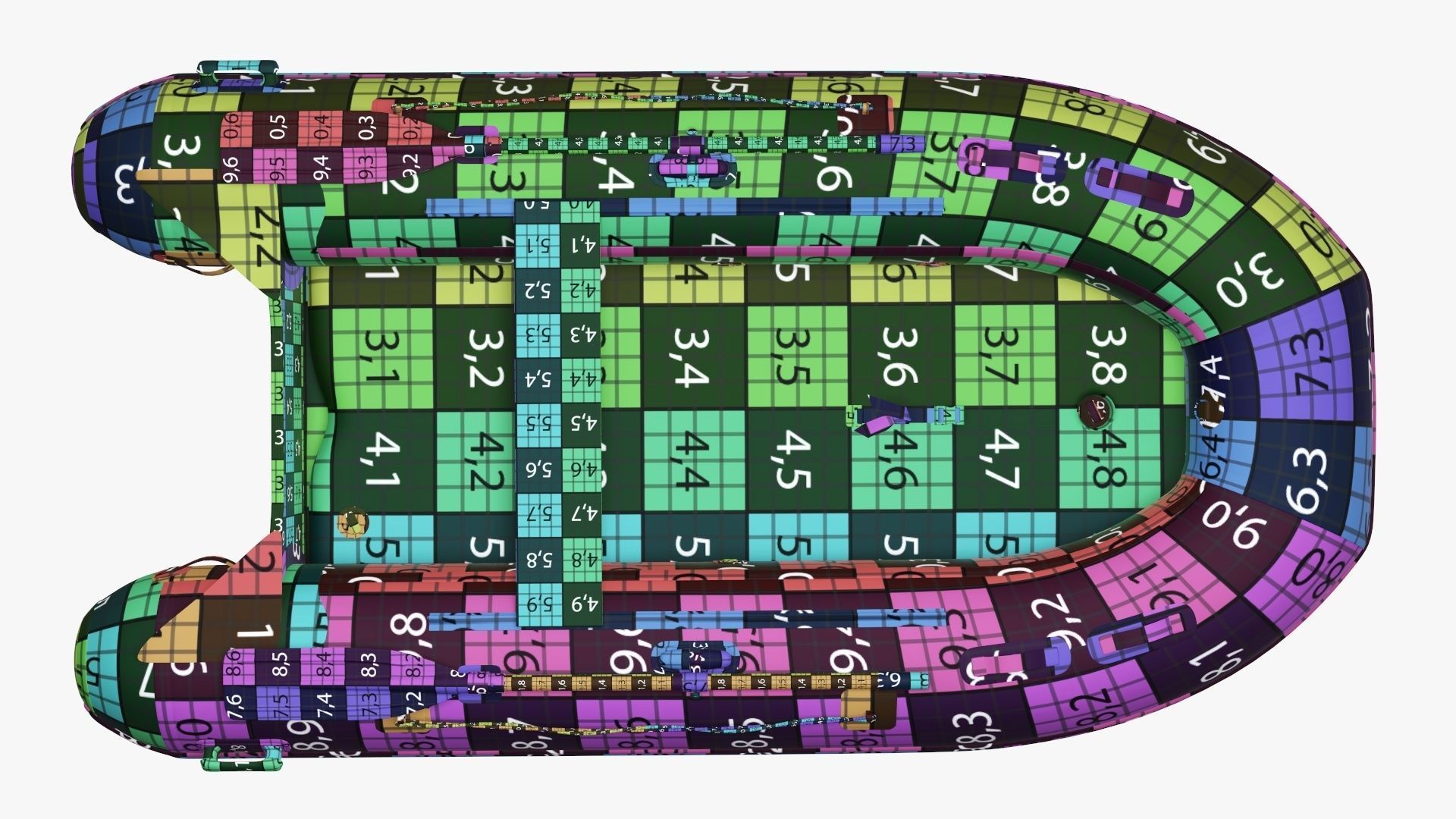 Boat inflatable 02 3D model_25