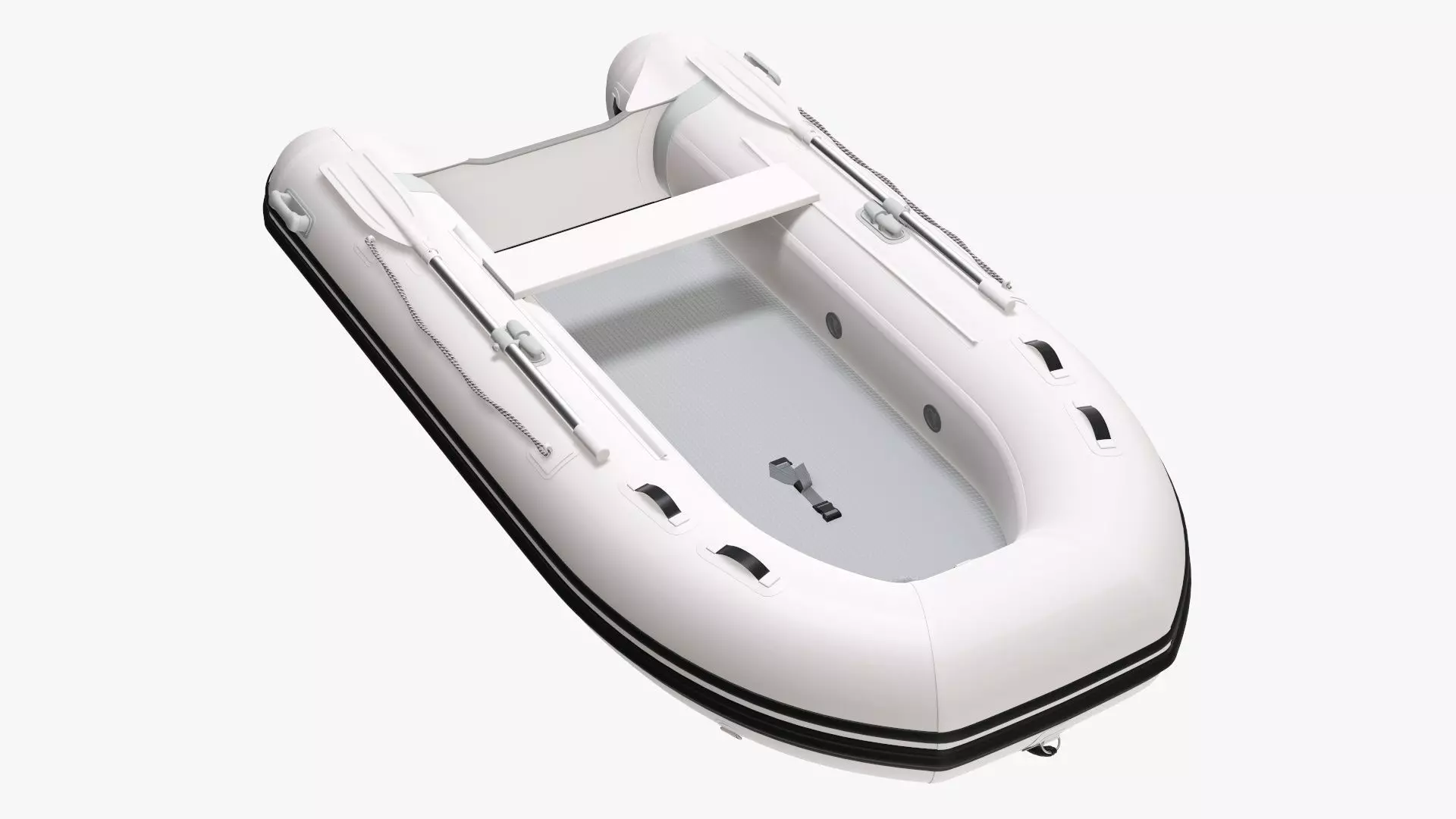Boat inflatable 02 3D model_0