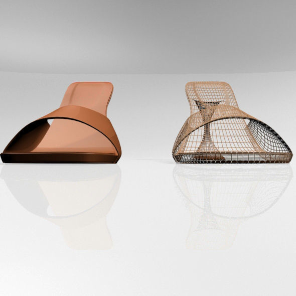 Square-Toe Spool-Heel Sandals 02 3D model_20