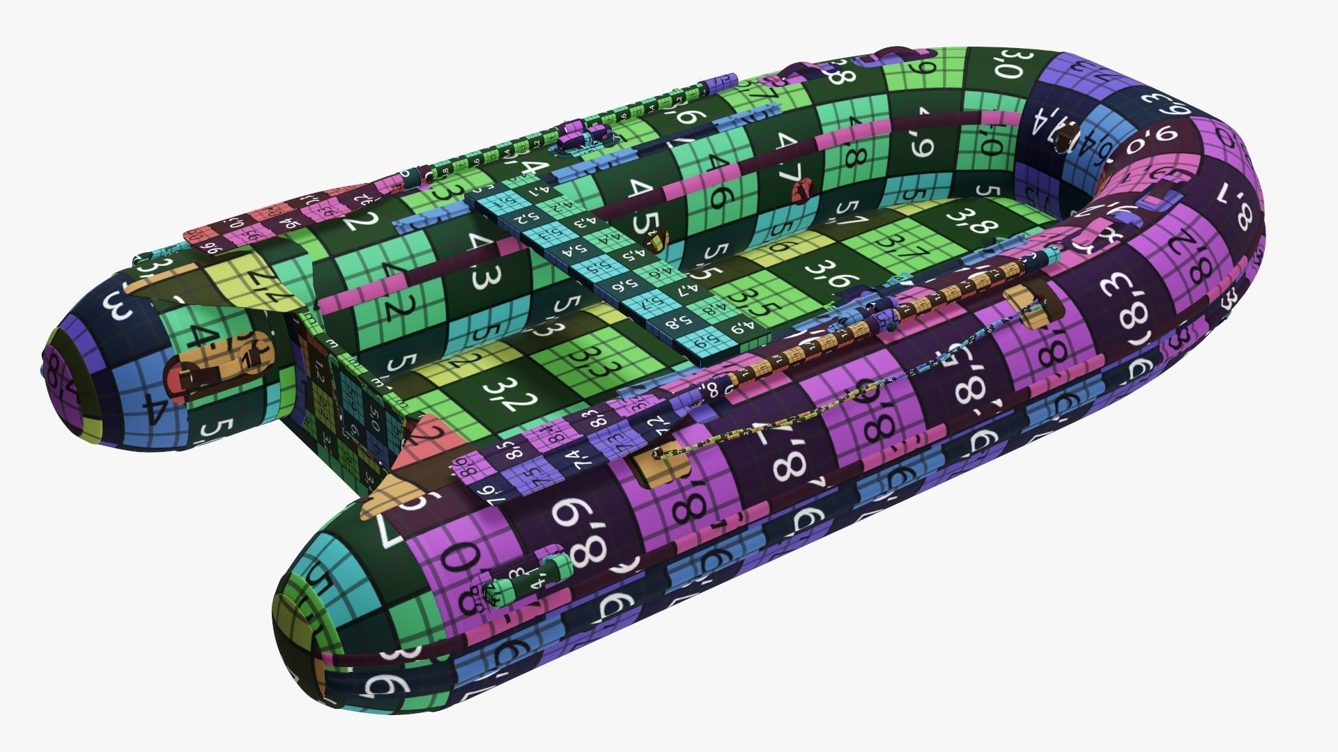 Boat inflatable 02 camouflage 3D model_20