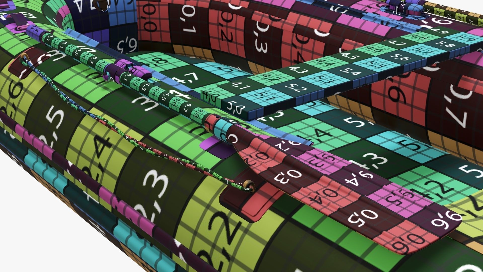 Boat inflatable 02 camouflage 3D model_23