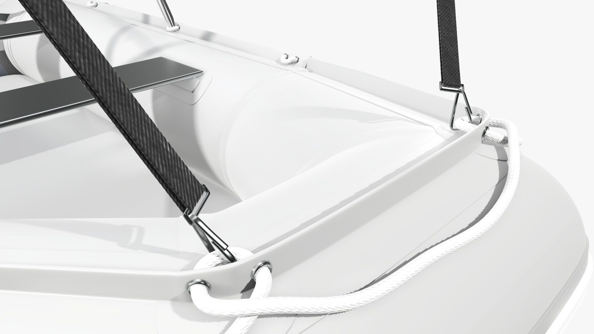 Boat inflatable 03 sunshade 3D model_11