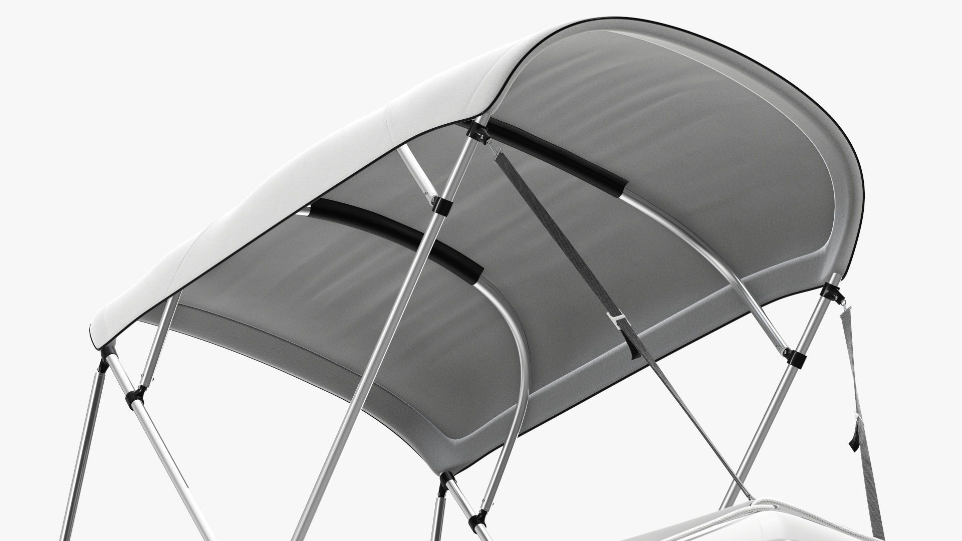 Boat inflatable 03 sunshade 3D model_4