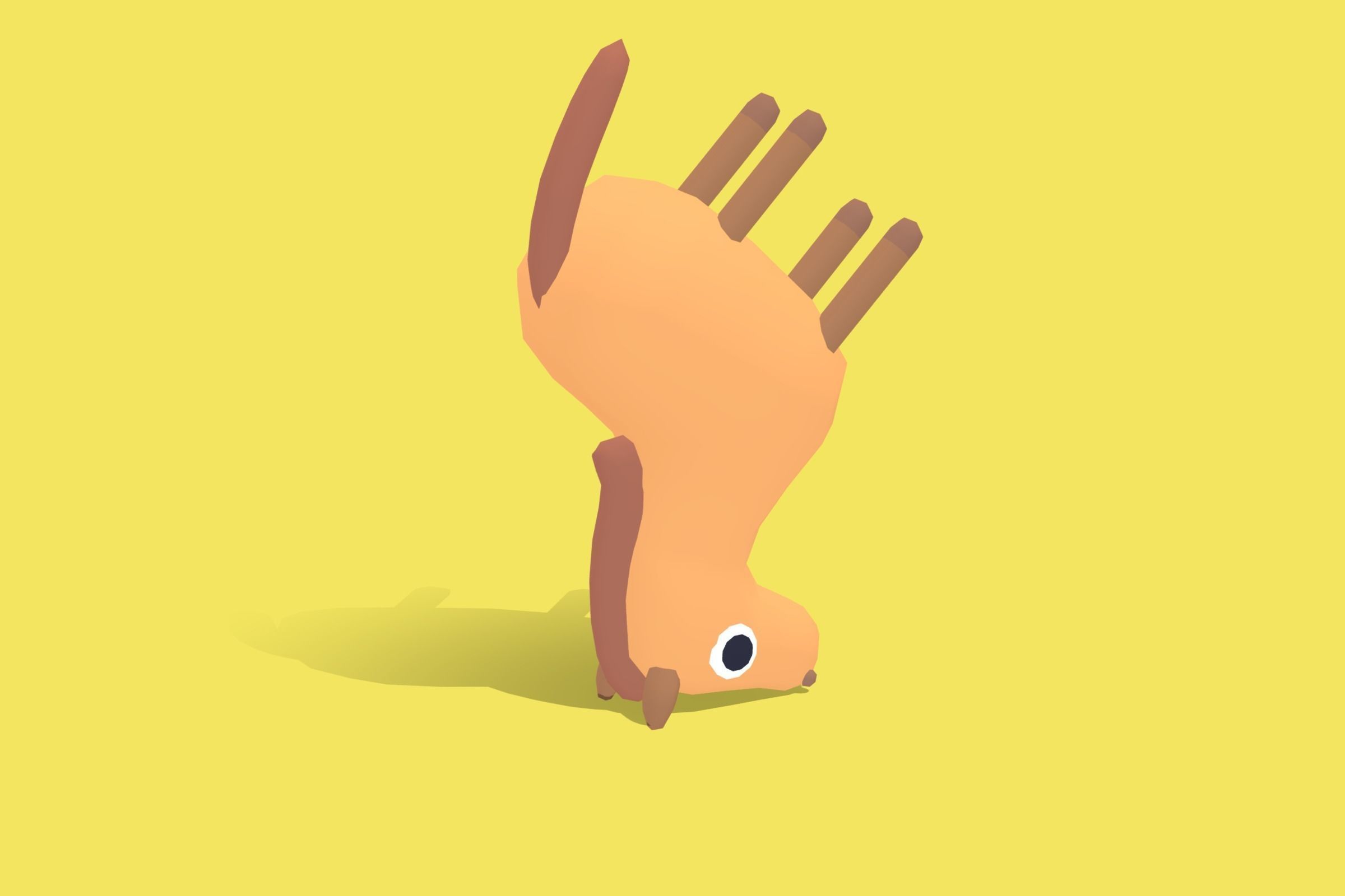 Horse - Quirky Series Low-poly 3D model_6