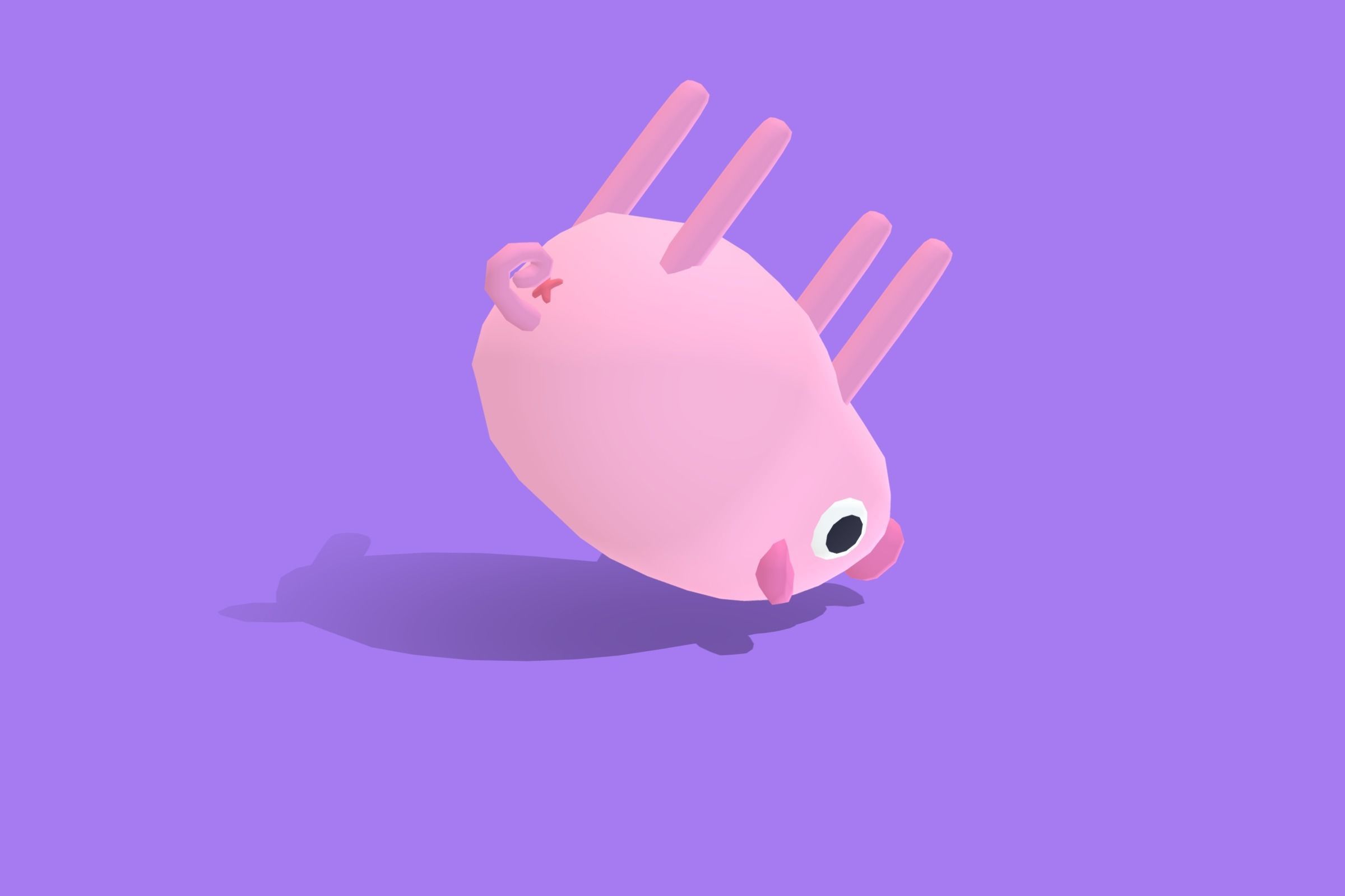 Pig - Quirky Series 3D model_6