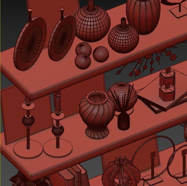 decorative set04 3D model_6