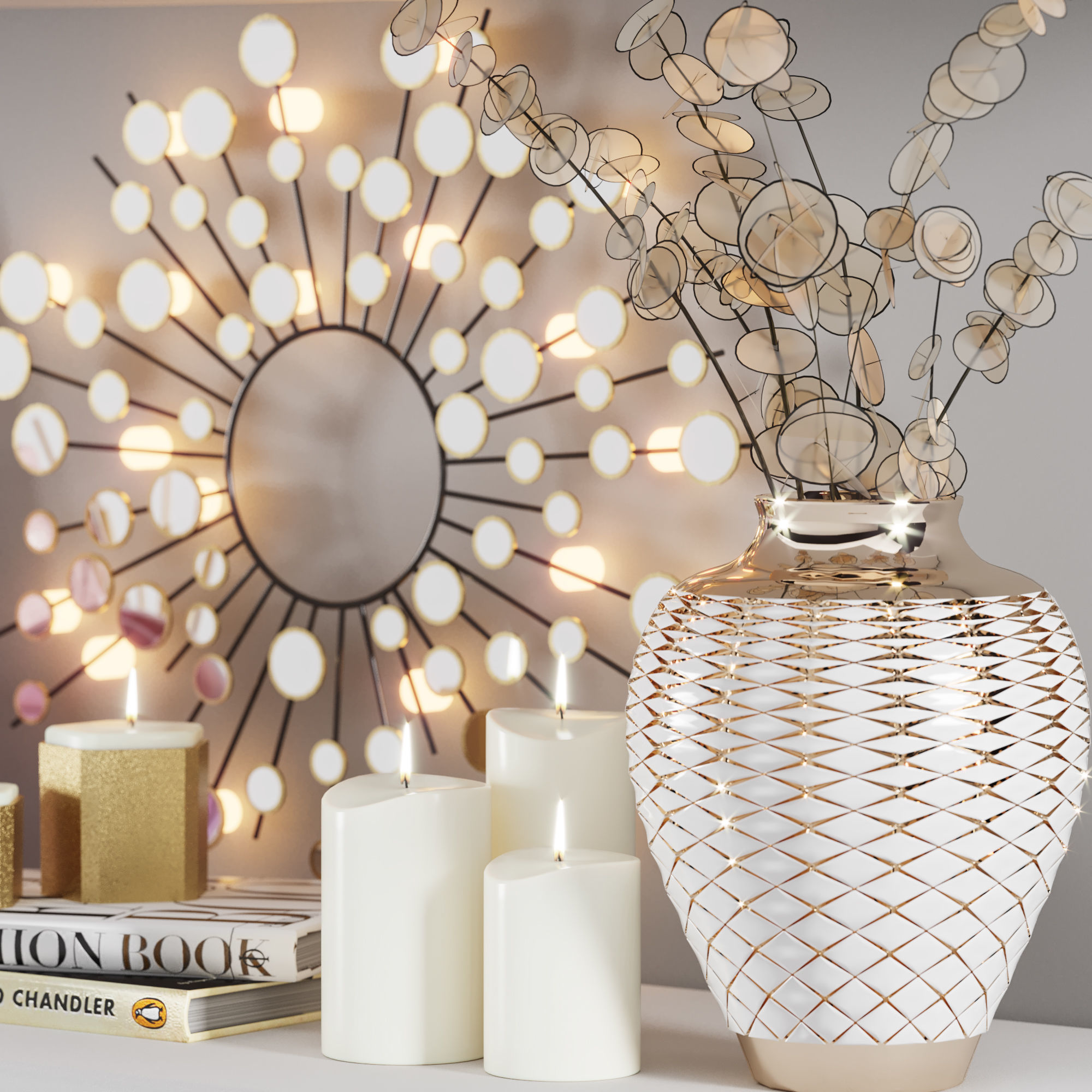 decorative set04 3D model_2