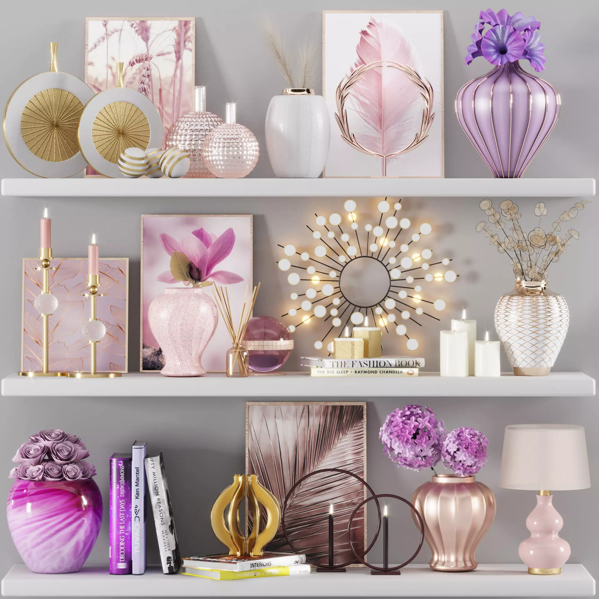 decorative set04 3D model_0