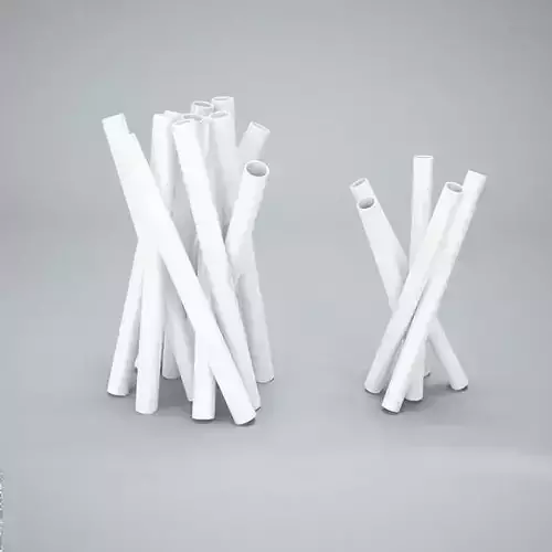 BUNCH B and B Italia Low-poly 3D model