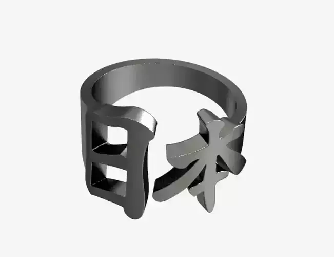 Japan Kanji ring -new