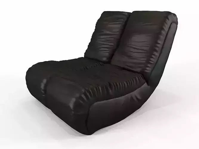Lucky leather recliner