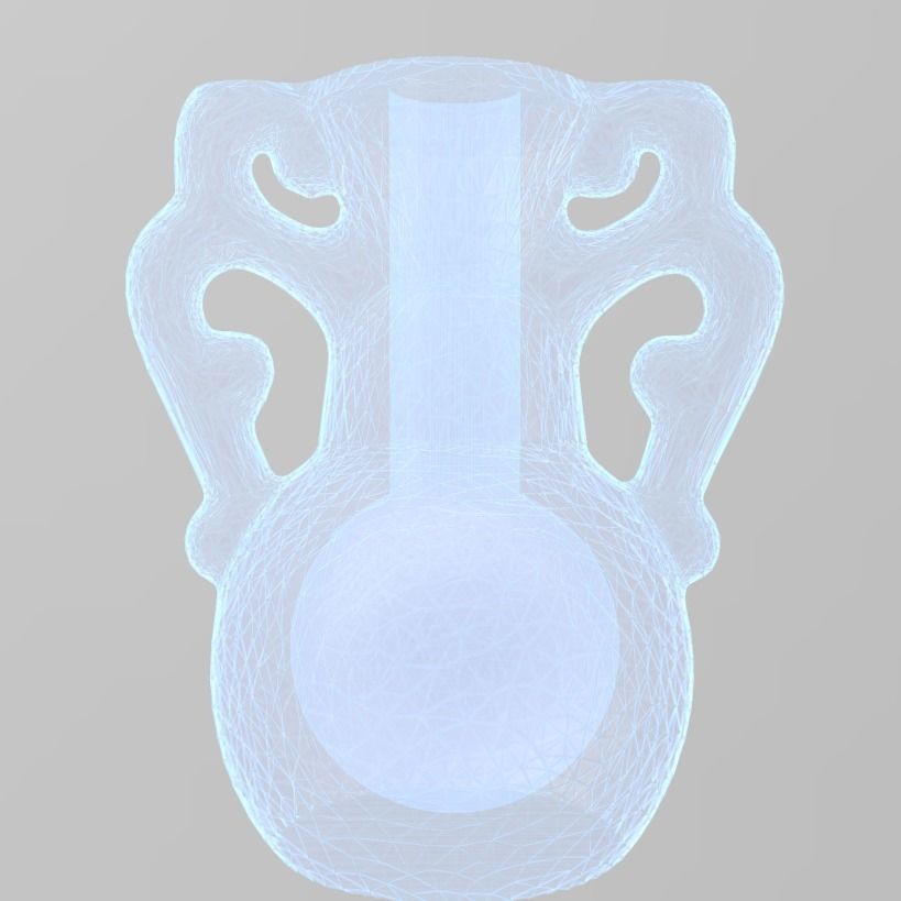 amphore vase 3D print model_2