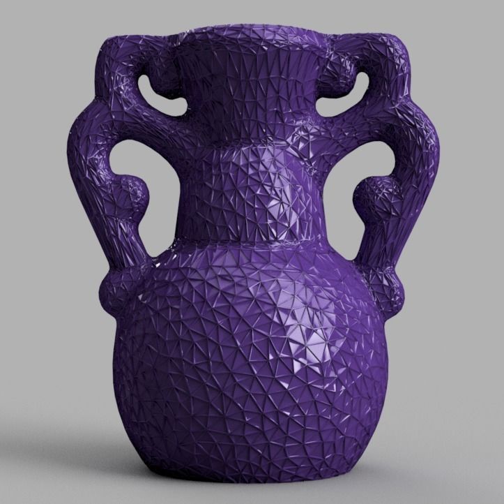 amphore vase 3D print model_1