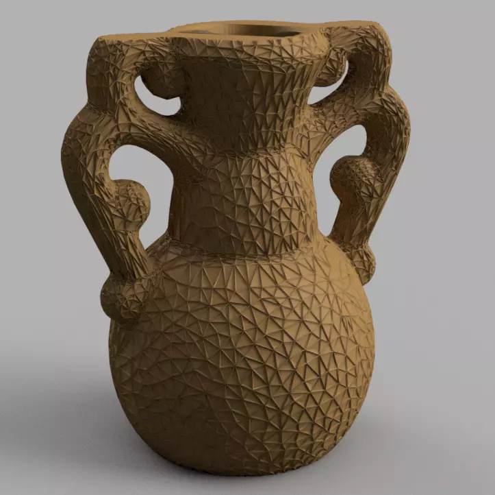 amphore vase 3D print model_0