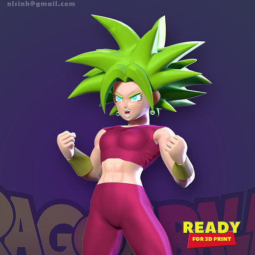 Kefla - Dragon Ball Super 3D print model