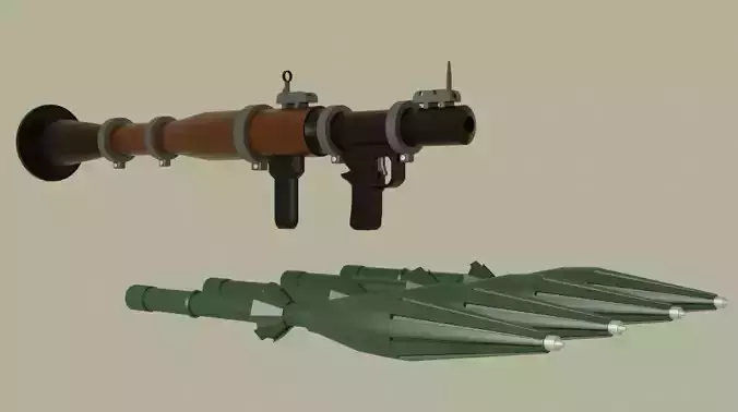 Rocket launcher  3D model