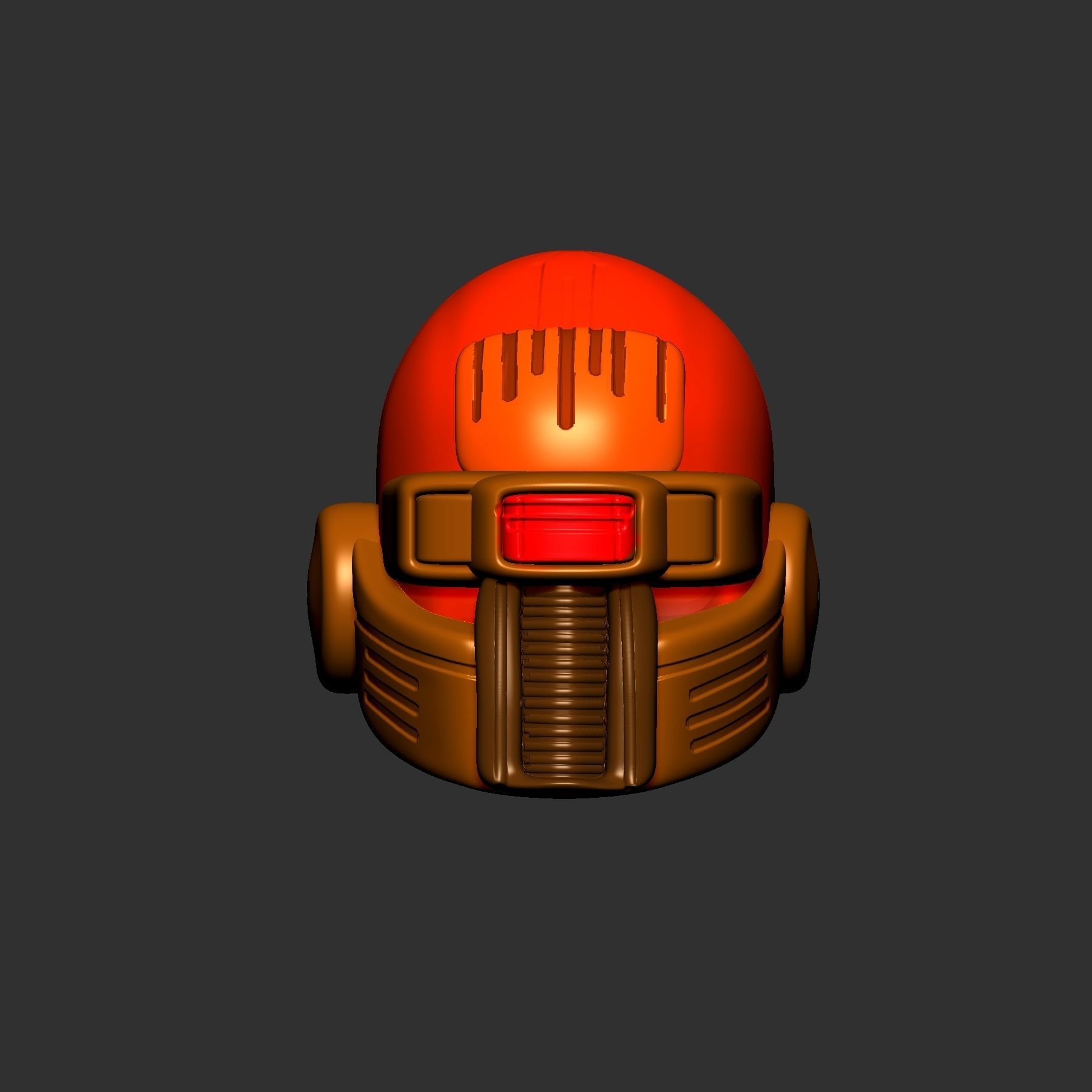 helmet high poly sculpt 3d printable ver 7 3D model 3D model_1