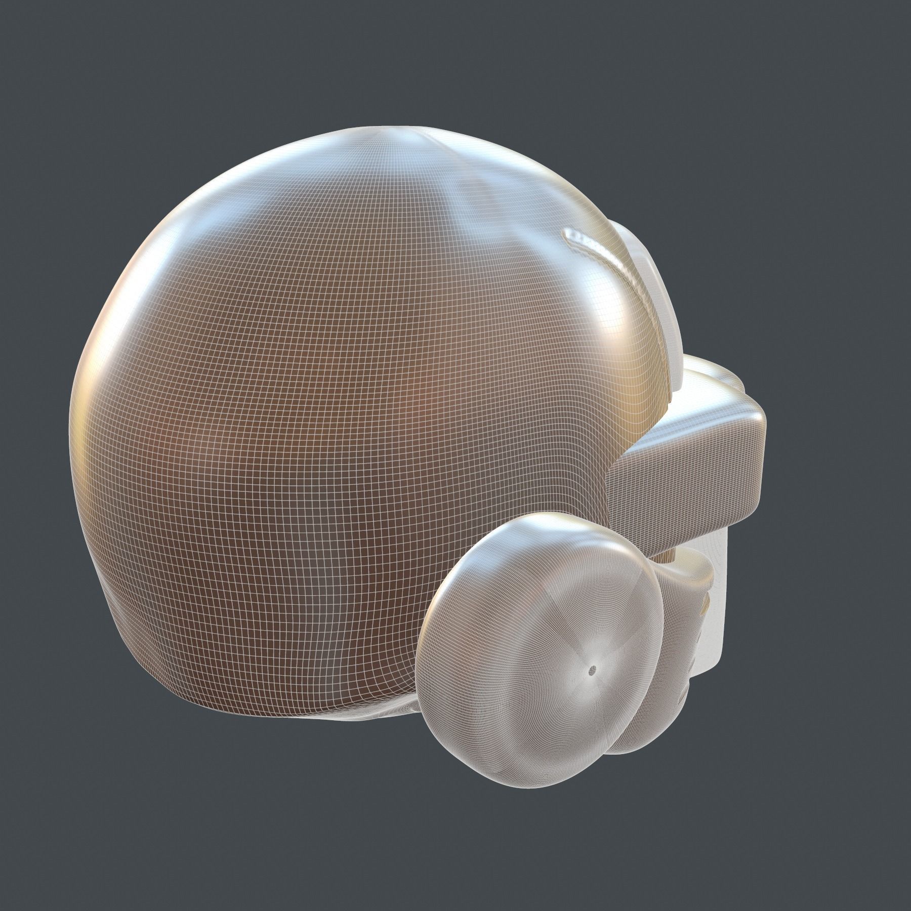 helmet high poly sculpt 3d printable ver 7 3D model 3D model_6