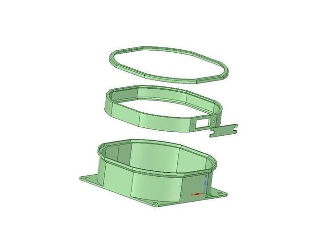 Activated carbon filter for 120mm pc fan 3D print model_5