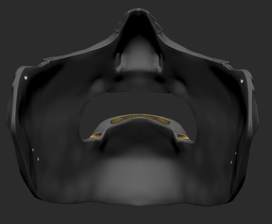 Ghost Mask 3D print model_11