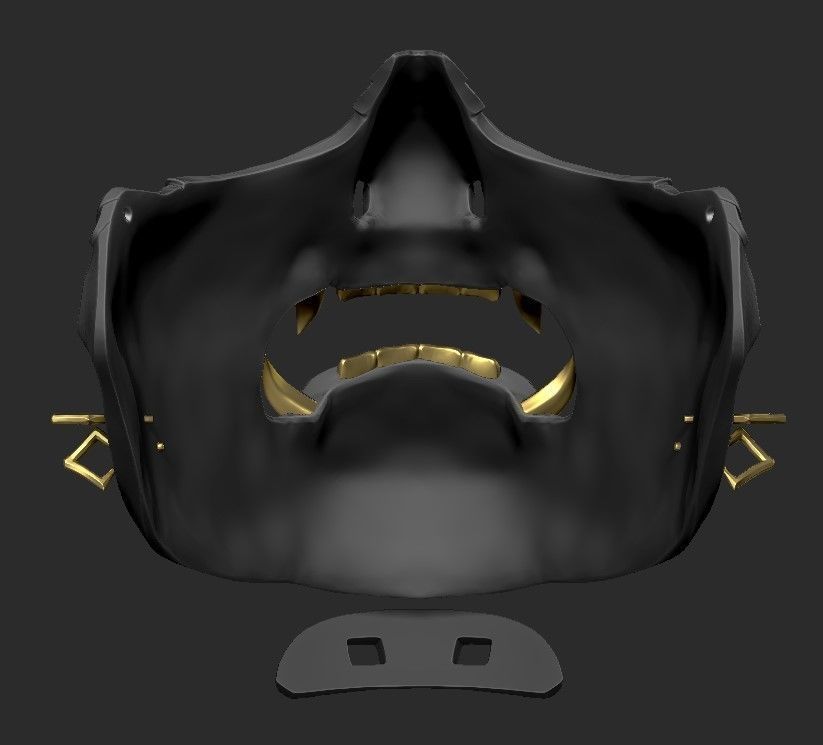 Ghost Mask 3D print model_6