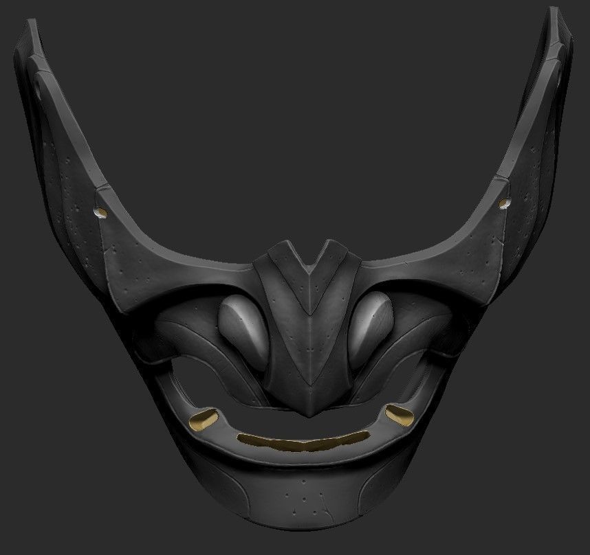 Ghost Mask 3D print model_12