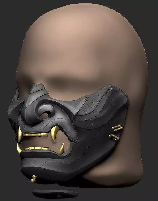 Ghost Mask 3D print model_0
