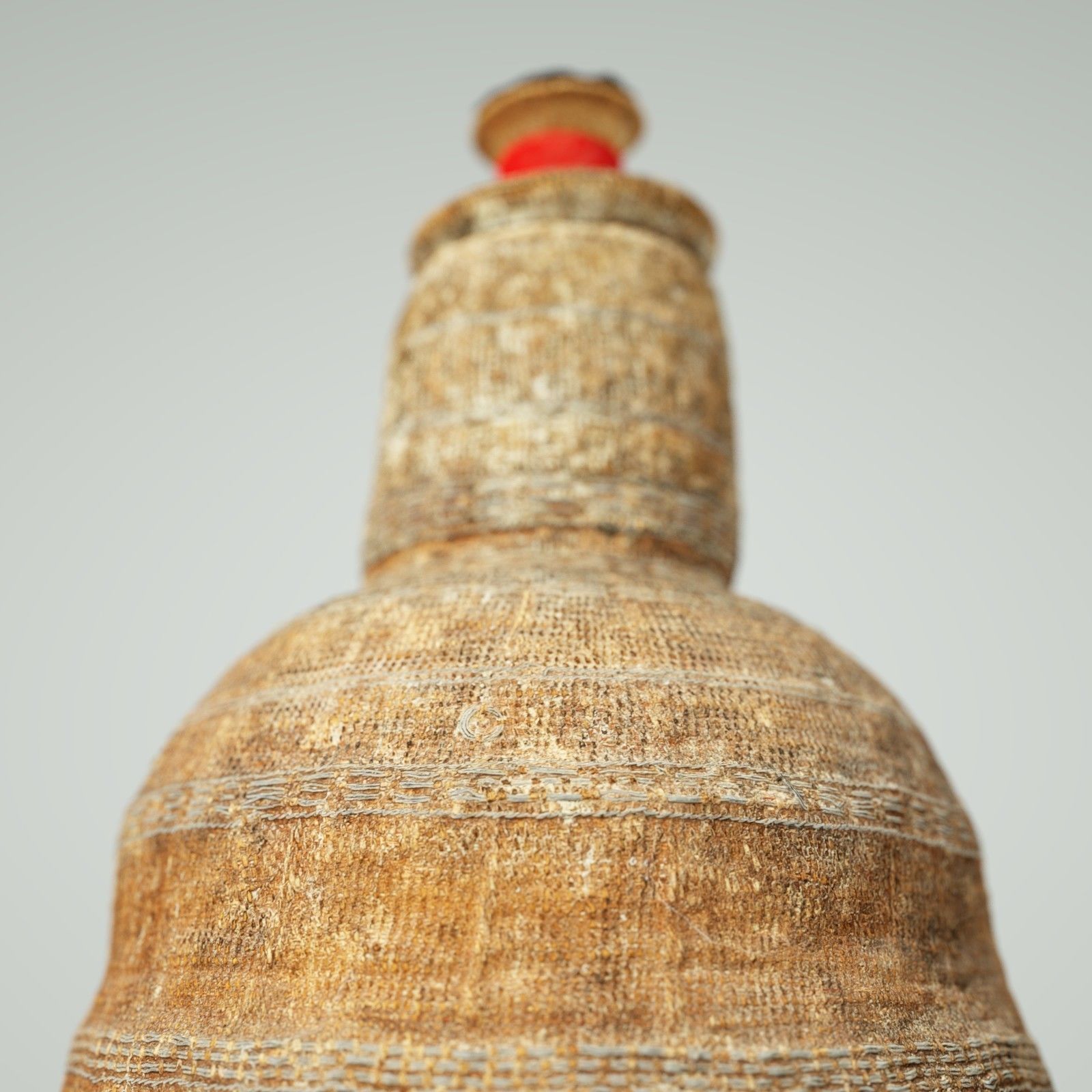 Calebas Primitive Drinking tank Low-poly 3D model_2