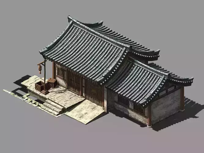 Changxinfang-bodyguard company warehouse 3D model