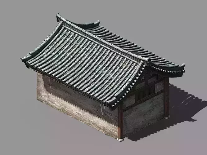 Changxinfang-Bodyguard Company Residence 02 3D model